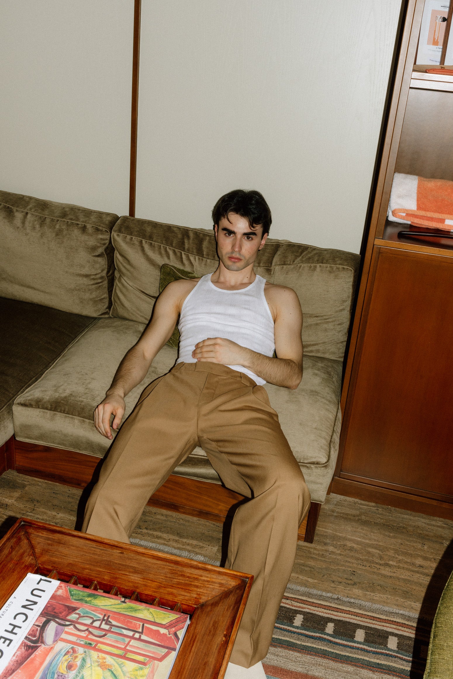 Virgin Wool Trousers with Pleats