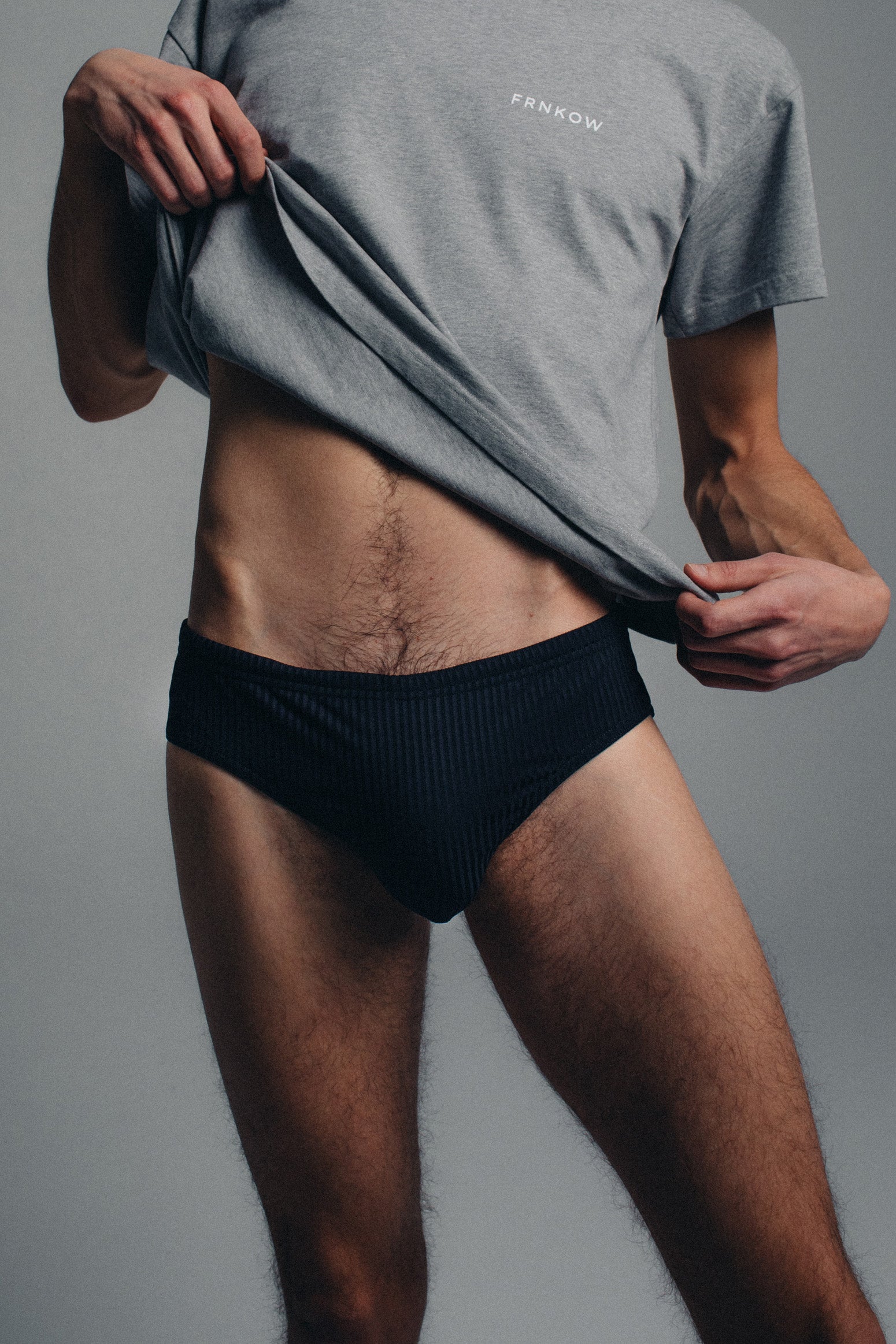 Swim Briefs I Ribbed | Black
