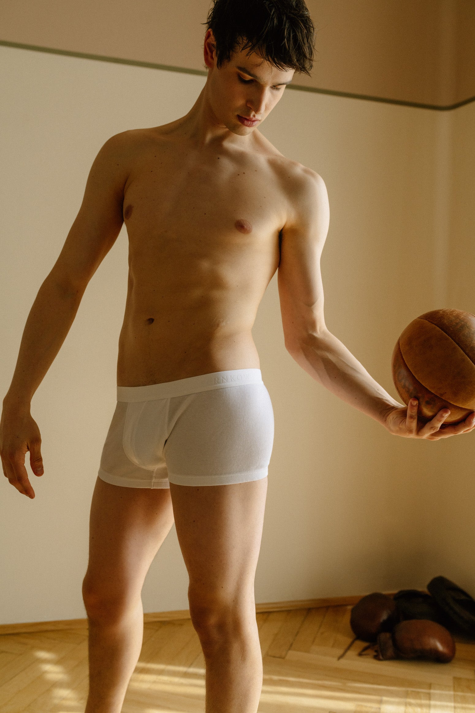 Boxer Briefs | Double Rib | White [WAITLIST]
