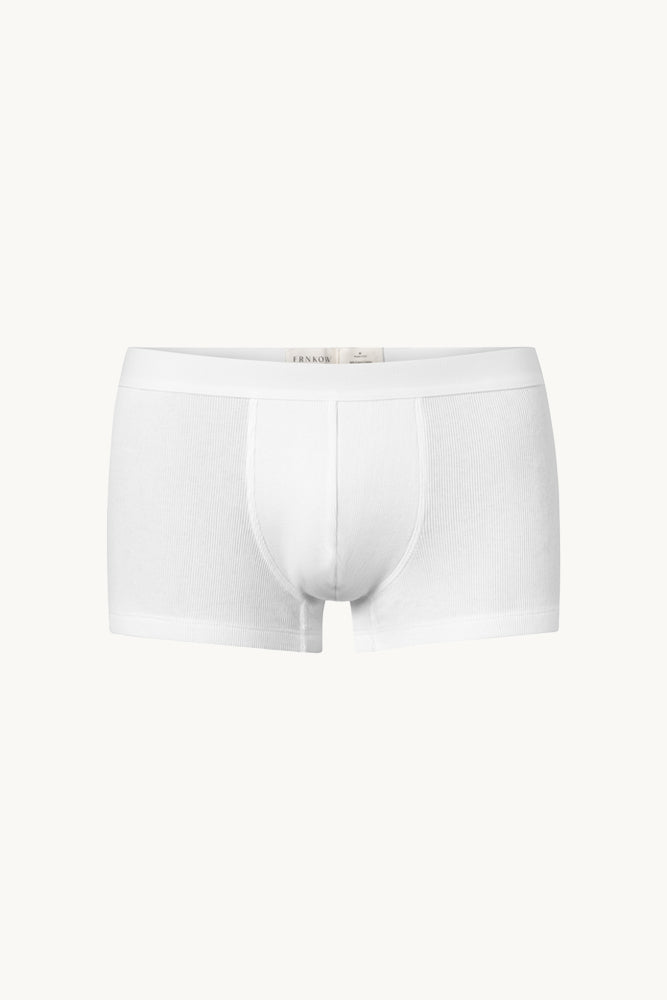 Boxer Briefs | Double Rib | White [WAITLIST]